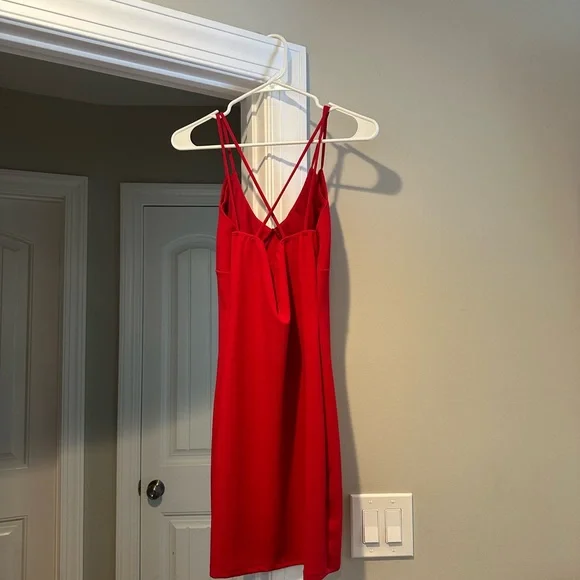 Slayin Hearts Mini Dress - Red Size Medium - Picture 4 of 4
